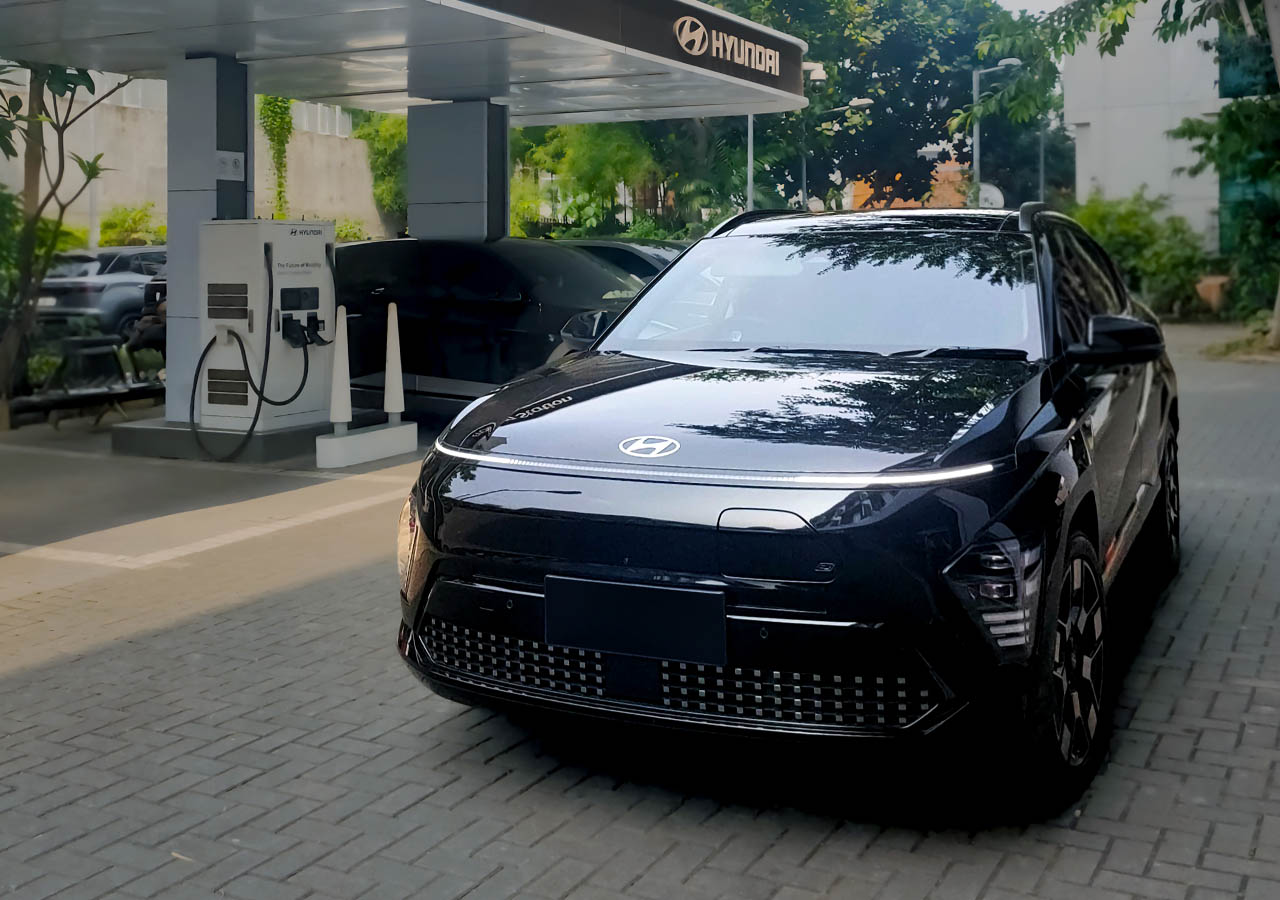 Hyundai EV Charging Station & All-new KONA Electric N Line